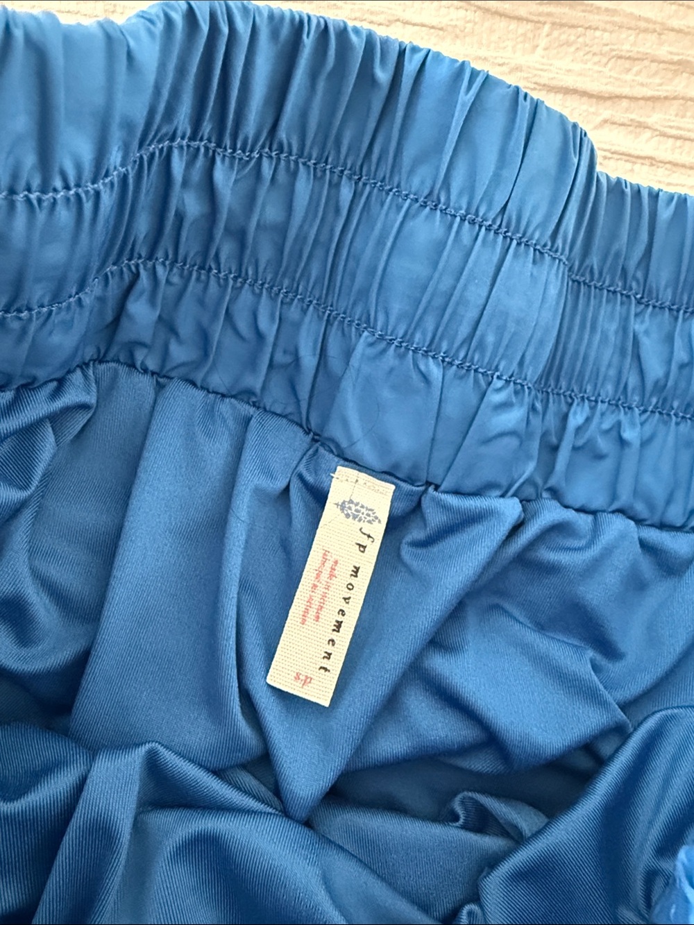 Free People Blue Athletic Ruffle Skort Shorts - Picture 4 of 5